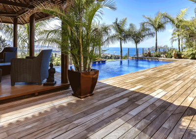 terrasse und pool